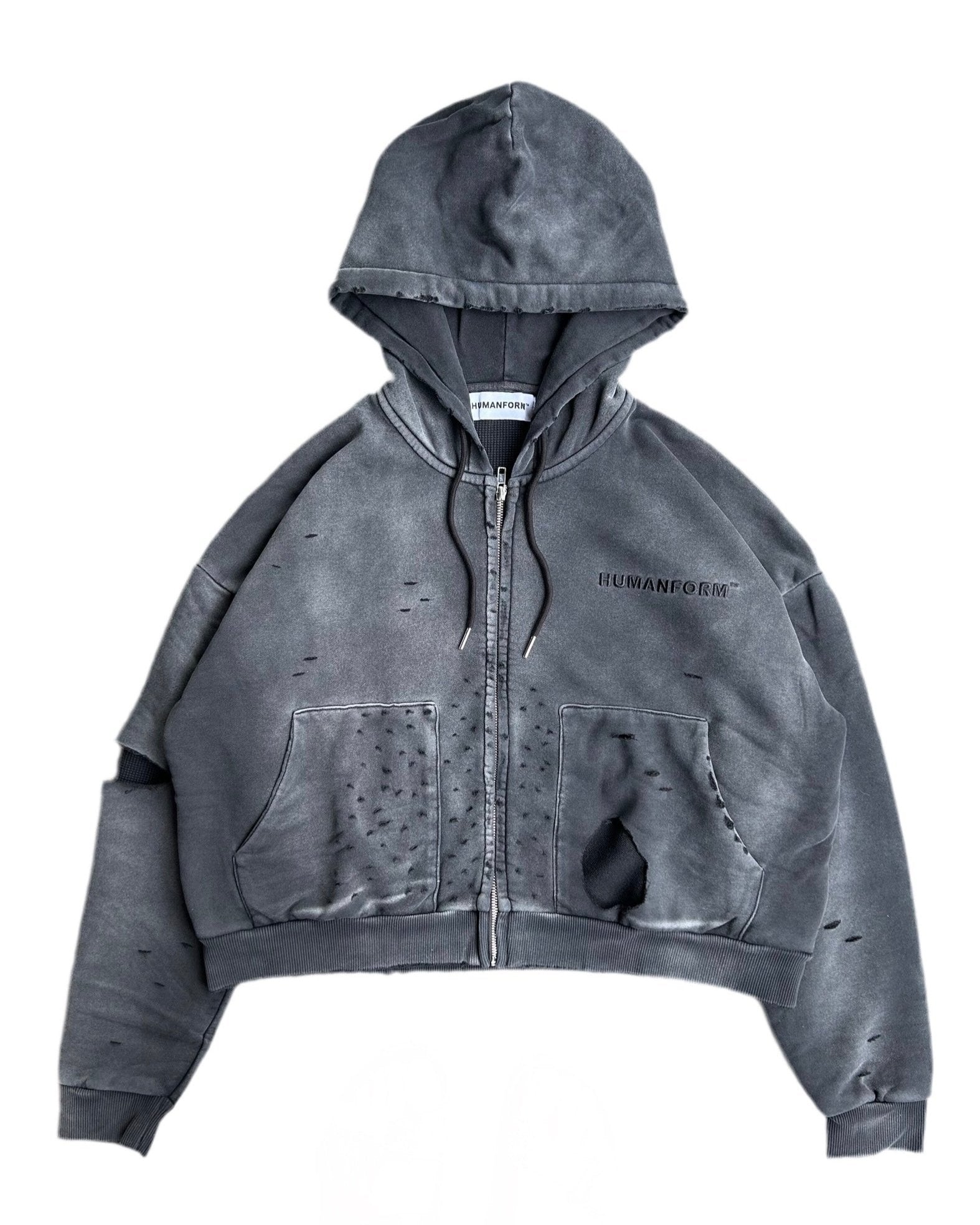 Unity-Zip-up- Distressed